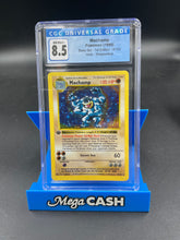 CGC 8.5 Machamp Holo 8/102 BASE SET